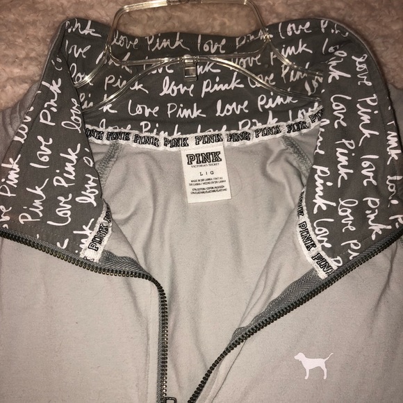 Victoria’s secert Pink half zip up jacket - Picture 2 of 4